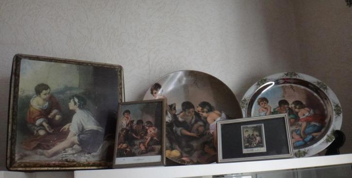 verzameling, oud, met thema dobbelen, uitzoeken mag, Verzamelen, Complete verzamelingen en Collecties, Ophalen of Verzenden
