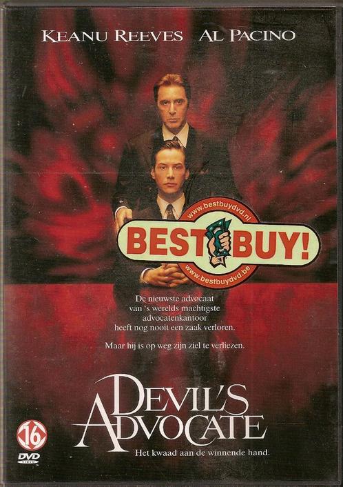 Devil's advocate met o.a. Keanu Reeves, Al Pacino, Cd's en Dvd's, Dvd's | Klassiekers, Nieuw in verpakking, Actie en Avontuur
