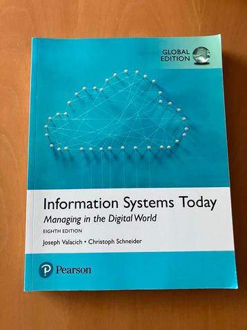 Information Systems Today - Valacich & Schneider beschikbaar voor biedingen