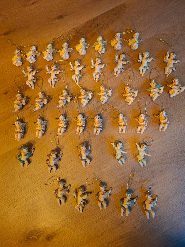 Muziekspelende engeltjes voor in de kerstboom, Diversen, Kerst, Ophalen of Verzenden