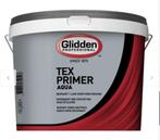 Glidden primer tex voorstrijk, Doe-het-zelf en Verbouw, Verf, Beits en Lak, Ophalen, Wit, Nieuw, Verf
