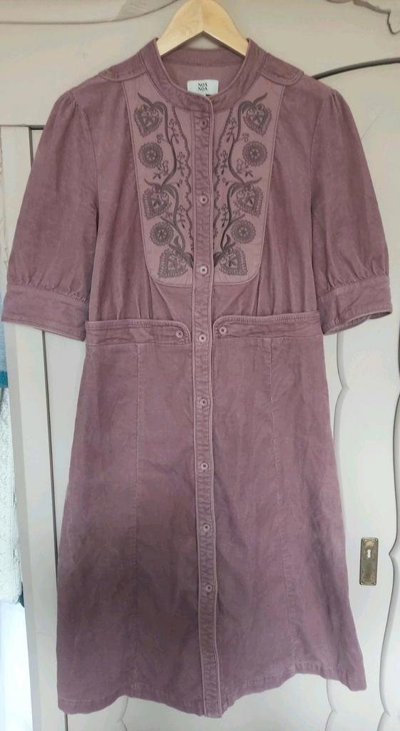 Ribcord jurk van het Deense merk Noa Noa maat 42,zgan, Kleding | Dames, Jurken, Zo goed als nieuw, Maat 42/44 (L), Roze, Knielengte