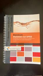 Basisboek Statistiek met SPSS, Ophalen of Verzenden, Zo goed als nieuw, Ben Baarde, Cor van Dijkum, Martijn de Goede, Overige wetenschappen