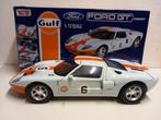 Ford GT model serie GULF lengte 40 cm groot Motor X 1:12 KRD, Hobby en Vrije tijd, Modelauto's | 1:5 tot 1:12, Ophalen of Verzenden