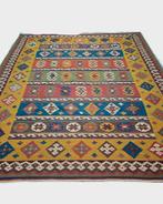 Kelim Afganistan 300x250 wollen vloerkleed handgeweven, 1185VB, Groot perzisch tapijt wollen vloerkleed kelim handgeknooopt, 200 cm of meer