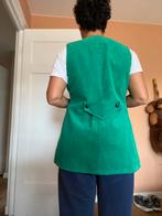 Groene Corduroy Gilet, Ophalen of Verzenden, Zo goed als nieuw, Maat 38/40 (M), Groen