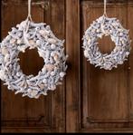2pcs Rivièra maison shell wreath
 *
1 Groot & 1 klein  *, Huis en Inrichting, Ophalen of Verzenden