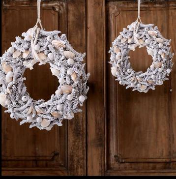 2pcs Rivièra maison shell wreath
 *
1 Groot & 1 klein  * beschikbaar voor biedingen