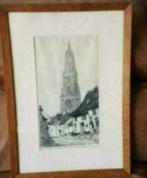 Gravure anton pieck cuneratoren rhenen 1922, Antiek en Kunst, Ophalen