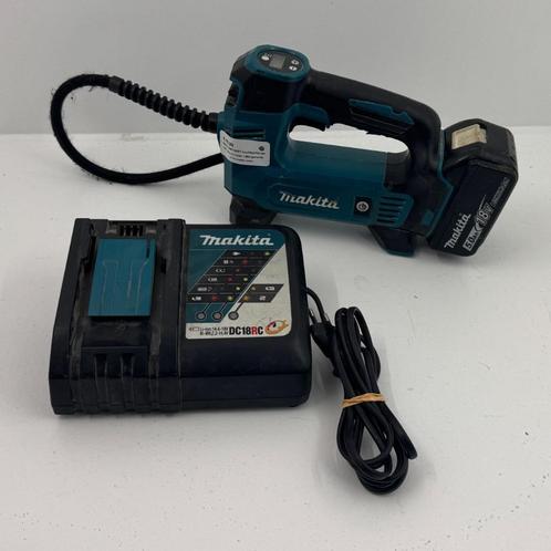 Makita DMP180RT Luchtpomp set | Met accu en lader, Doe-het-zelf en Verbouw, Gereedschap | Machine-onderdelen en Toebehoren, Zo goed als nieuw