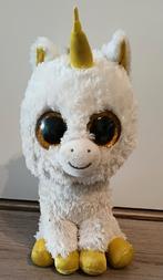 Ty beanie boo unicorn Pegasus 24 cm, Ophalen of Verzenden, Zo goed als nieuw