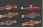 Klassiek lot 10   DIVERSE sigarenbandjes, Ophalen, Gebruikt, Sigarenbandjes