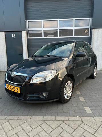 Skoda Fabia 1.4 16V 63KW 2008 Zwart beschikbaar voor biedingen