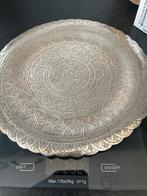 Zilveren bord Zamalek-Inter Milan 1965 Cairo, Ophalen of Verzenden