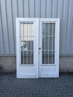 Prachtige antieke dubbele voordeur, Doe-het-zelf en Verbouw, Deuren en Horren, Jurgen.hoogenboezem@gmail.com, Glas, Buitendeur