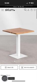 Tafel 60x60, Huis en Inrichting, Tafels | Eettafels, Ophalen, Gebruikt, 50 tot 100 cm, Vierkant
