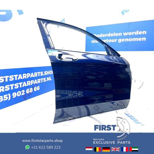 W253 C253 GLC DEUR PORTIER BLAUW COMPLEET RECHTSVOOR Mercede, Auto-onderdelen, Carrosserie en Plaatwerk, Deur, Mercedes-Benz, Voor