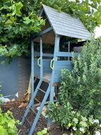EXIT Aksent houten speeltoren grijs, Kinderen en Baby's, Speelgoed | Buiten | Speelhuisjes, Ophalen, Zo goed als nieuw, Hout
