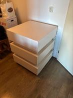 Vierkante witte tafels (3x), Ophalen, 50 tot 100 cm, Vierkant, 50 tot 100 cm