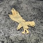 14k gouden adelaar hanger massief kettinghanger, Ophalen of Verzenden, Nieuw, Goud