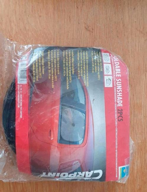 Vouwbare auto zonne svhermen inhoud 2 st, Auto diversen, Auto-accessoires, Zo goed als nieuw, Ophalen of Verzenden