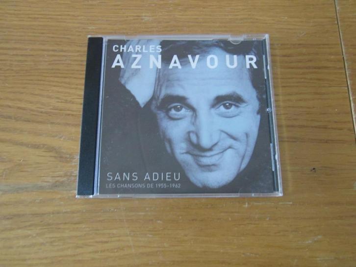 Charles Aznavour - Sans Adieu - Les Chansons 1955-1962 CD, Cd's en Dvd's, Cd's | Franstalig, Zo goed als nieuw, Ophalen