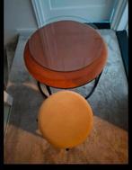 Velvet tafels kleine niet gebruikt jaar oud teab vandaag, Ophalen of Verzenden, Zo goed als nieuw, Rond, Minder dan 50 cm