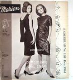 Marion december 1964 - vintage mode maken, Hobby en Vrije tijd, Kledingpatronen, Vrouw, Marion, Zo goed als nieuw, Verzenden