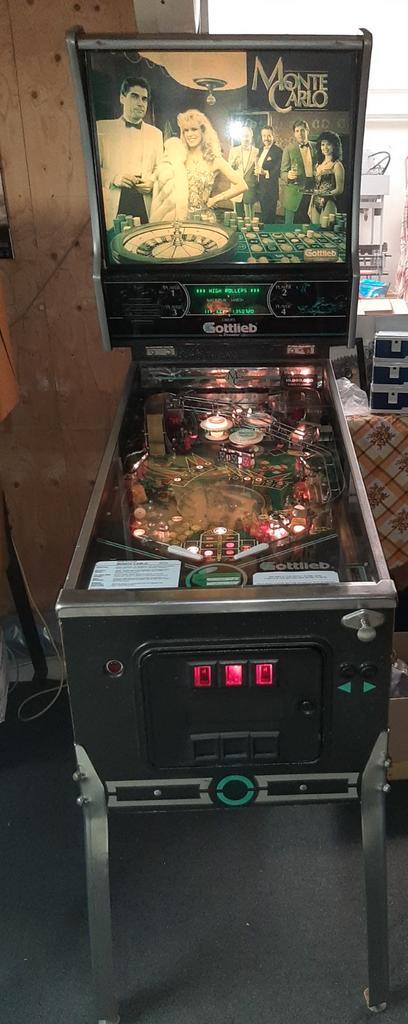 Flipperkast gottlieb monte carlo, Verzamelen, Automaten | Flipperkasten, Gebruikt, Elektronisch, Flipperkast, Gottlieb, Ophalen