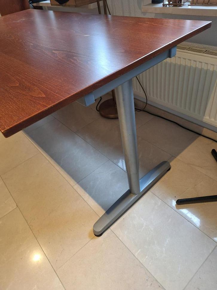 IKEA Galant Bureau 160 * 80, Huis en Inrichting, Bureaus, Gebruikt, Bureau, In hoogte verstelbaar, Ophalen