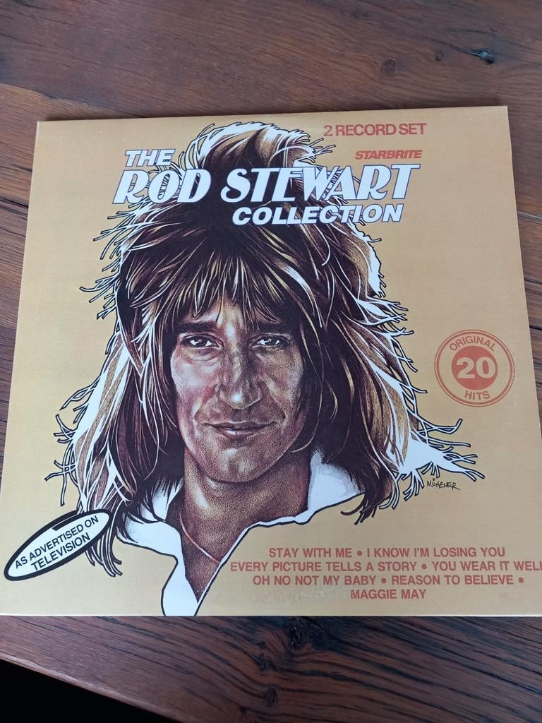 Dubbel lp van Rod Stewart, Ophalen, Gebruikt, 12 inch