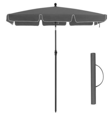 SONGMICS GPU25GY RECHTHOEKIGE TUINPARASOL MET DRAAGTAS beschikbaar voor biedingen