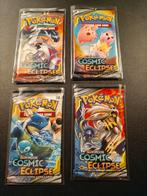 Cosmic eclipse booster artset, Hobby en Vrije tijd, Verzamelkaartspellen | Pokémon, Ophalen, Nieuw, Booster, Foil
