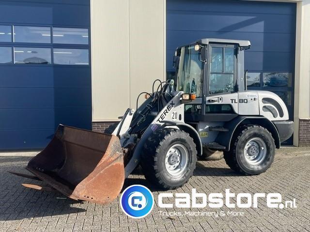 Terex TL 80 Wiellader - Bouwjaar 2008 - Urenstand 7490 - Pal, Zakelijke goederen, Machines en Bouw | Kranen en Graafmachines, Wiellader of Shovel