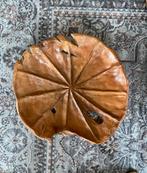 Grote houten schaal PTMD, Huis en Inrichting, Schaal, Verzenden, Rond, Zo goed als nieuw