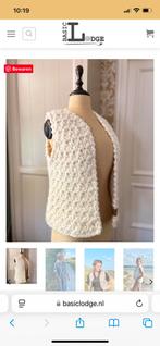 Haakpakket gilet Basic lodge maat s/m, Hobby en Vrije tijd, Ophalen of Verzenden, Zo goed als nieuw, Haken, Patroon of Boek
