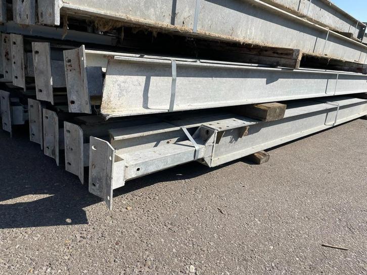Stalen IPE160 binten | Lengte: 3.60 meter | Gegalvaniseerd, Doe-het-zelf en Verbouw, Metalen, Gebruikt, IJzer, Ophalen of Verzenden