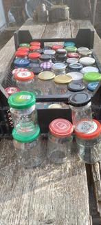 inmaak potjes, Ophalen, Glas, Pot, Bus of Blik
