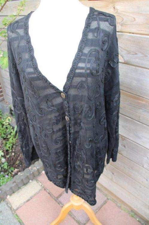 Vest zwart Zucchero mt XL Vaste prijs, Kleding | Dames, Truien en Vesten, Zo goed als nieuw, Maat 46/48 (XL) of groter, Zwart