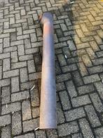 Kachelpijp 150 mm met T-stuk, Ophalen, Gebruikt, Rvs, Minder dan 2 meter