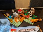 LEGO 21162 – Minecraft The Taiga Adventure, Ophalen of Verzenden, Gebruikt, Complete set, Lego