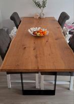 Landelijk moderne eetkamerstoelen, Huis en Inrichting, Stoelen, Ophalen, Hout, Gebruikt, Landelijk modern