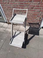 Serveertafel luxe grijstinten, Ophalen, Licht grijs, Zo goed als nieuw, 75 cm of meer