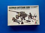 Italeri	300	German Antitank Gun 7.5cm PAK 40 with 3 crews an, Ophalen of Verzenden, Nieuw, 1:35 tot 1:50