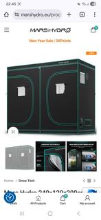 Mars hydro tent, Tuin en Terras, Kweekspullen, Ophalen, Zo goed als nieuw, Kweektent