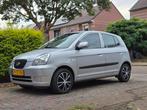 Kia Picanto 1.1 AUTOMAAT 2006 Grijs, Auto's, Elektrische ramen, 4 cilinders, Origineel Nederlands, 400 kg