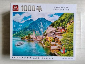 Puzzel Hallstatt Oostenrijk - 1000 stukjes beschikbaar voor biedingen