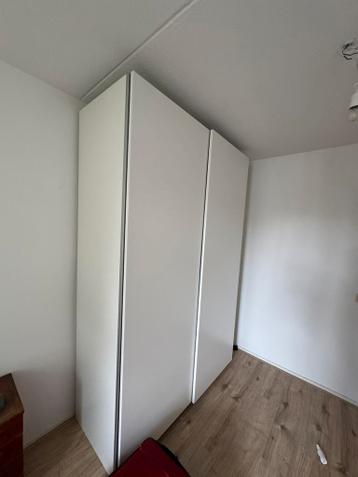 Ikea PAX HASVIK schuifdeuren wit kast - afbeelding 1