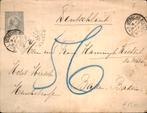 Wilhelmina - Enveloppe - Utrecht - Duitsland - 1897, Postzegels en Munten, Brieven en Enveloppen | Nederland, Verzenden, Envelop