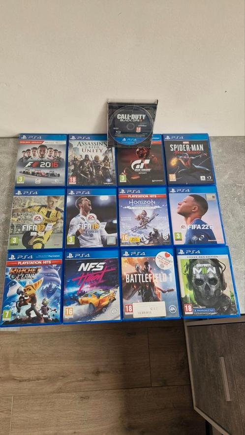 ps4 spellen (zie beschrijving), Spelcomputers en Games, Games | Sony PlayStation 4, Zo goed als nieuw, Overige genres, 2 spelers